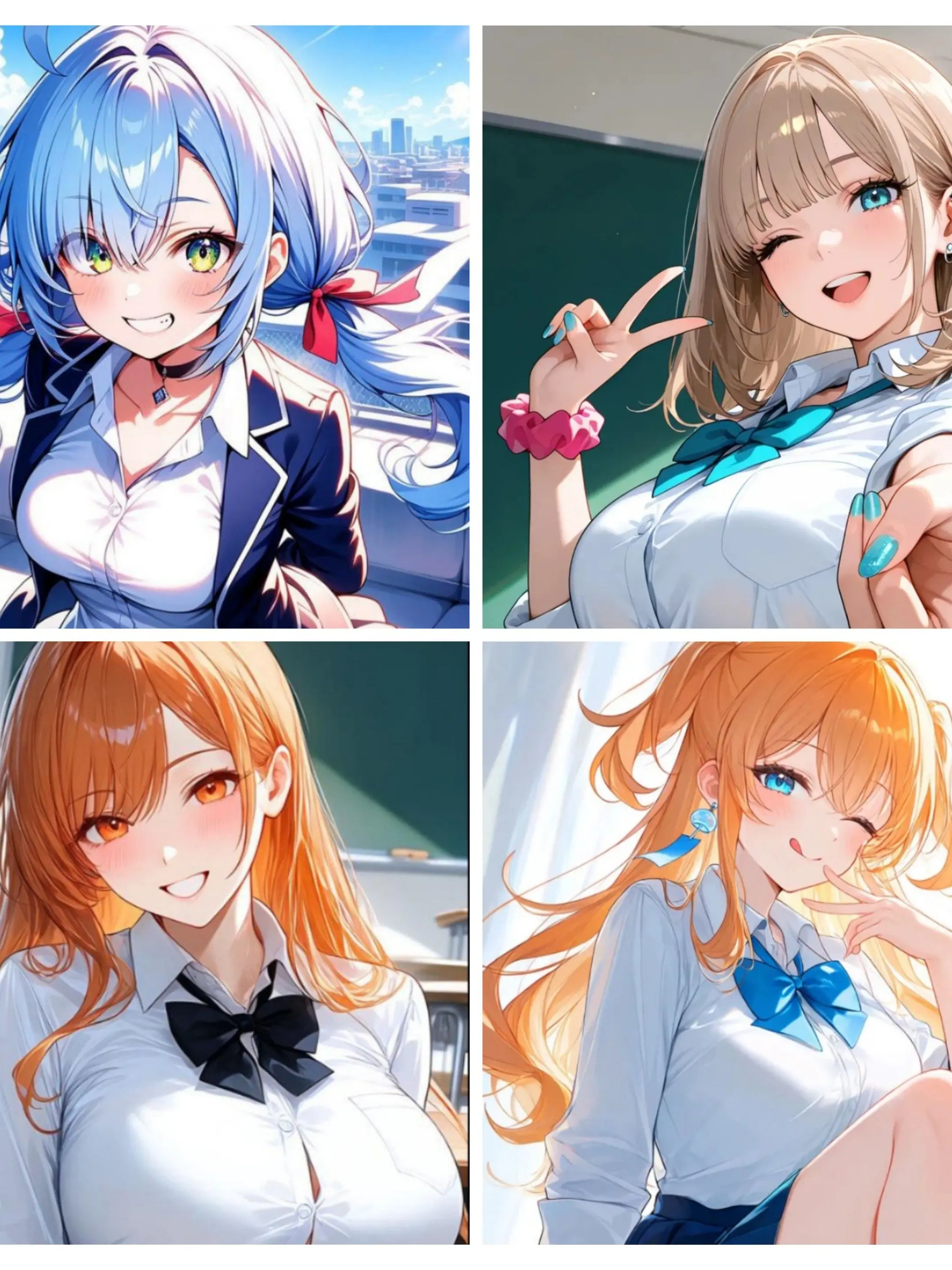 SilentPlush1876의 ギャルグループはノリがいい