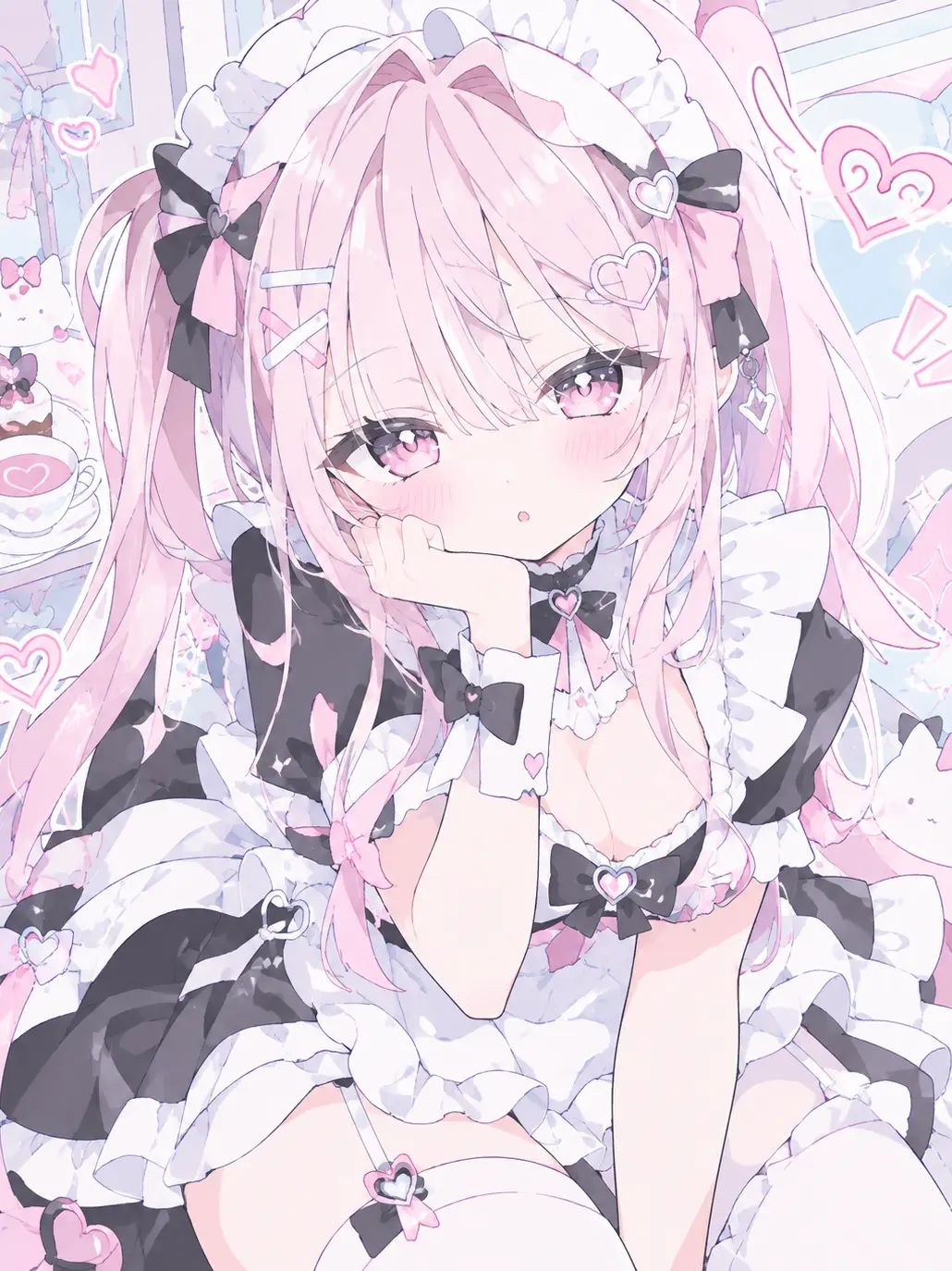Syutyan24의 転校しました！メイドぶりっ子！