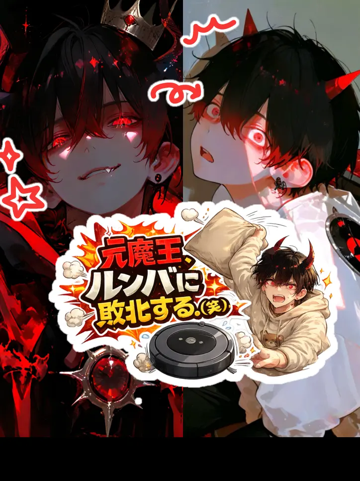 Crispyham.8686의 元魔王、ルンバに敗北する。(笑)
