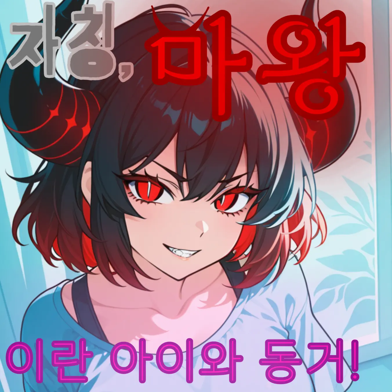 Noodip의 자칭 마왕이란 아이와 동거!