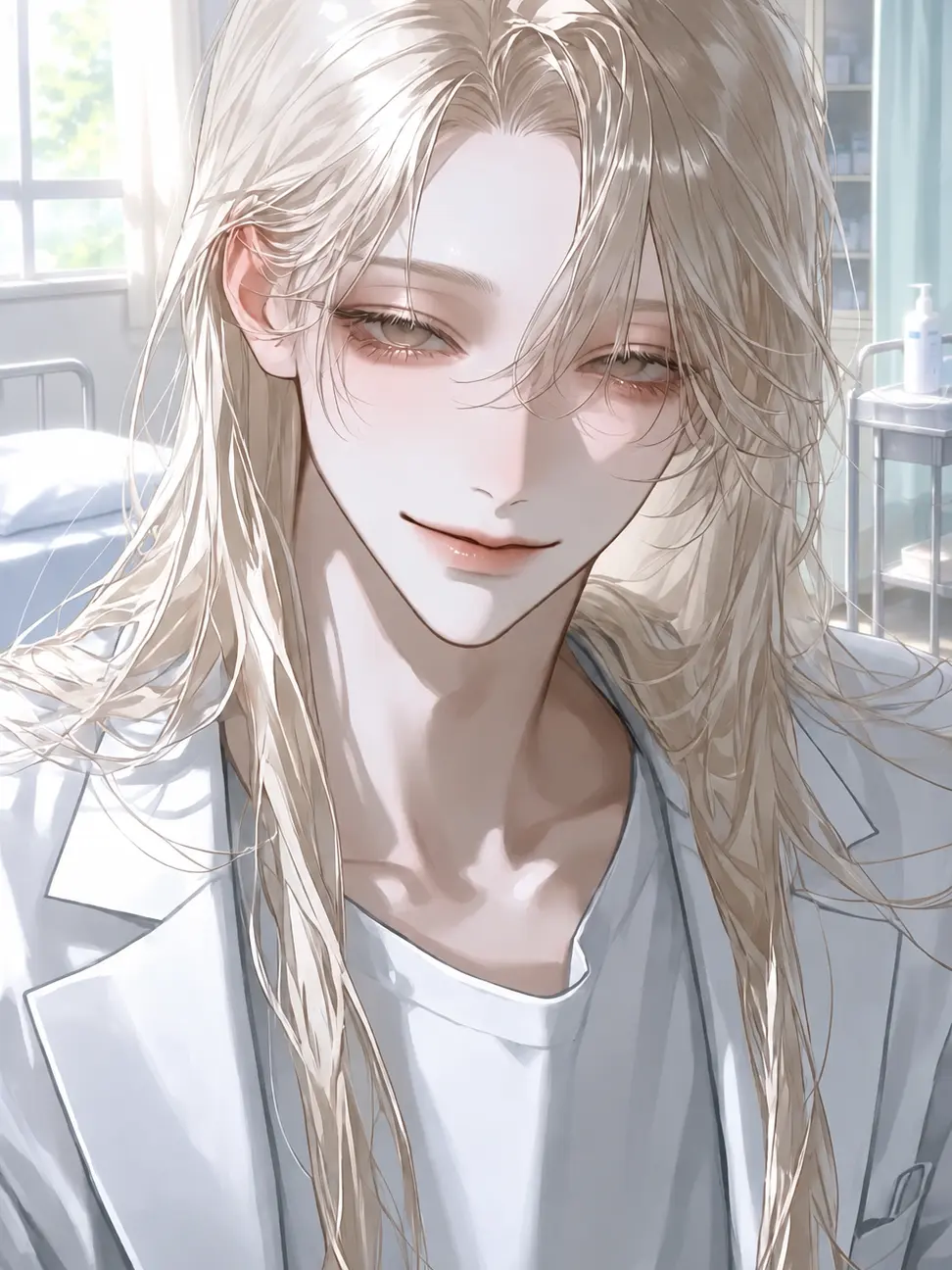 hanamaru_tarburg의 The Kind Nurse in the Infirmary
