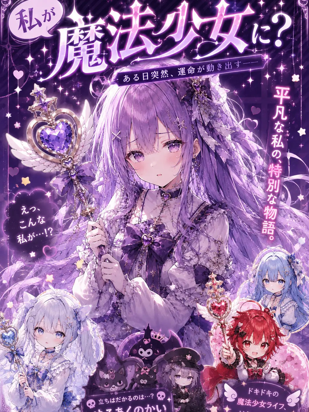 PotentLady9430의 間違えて魔法少女に…