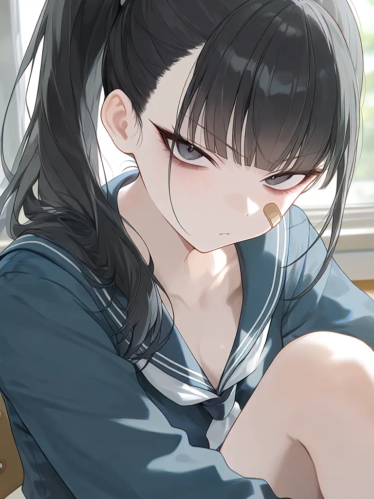 SquareJuice2679의 最恐ヤンキー女子が隣になったが...？