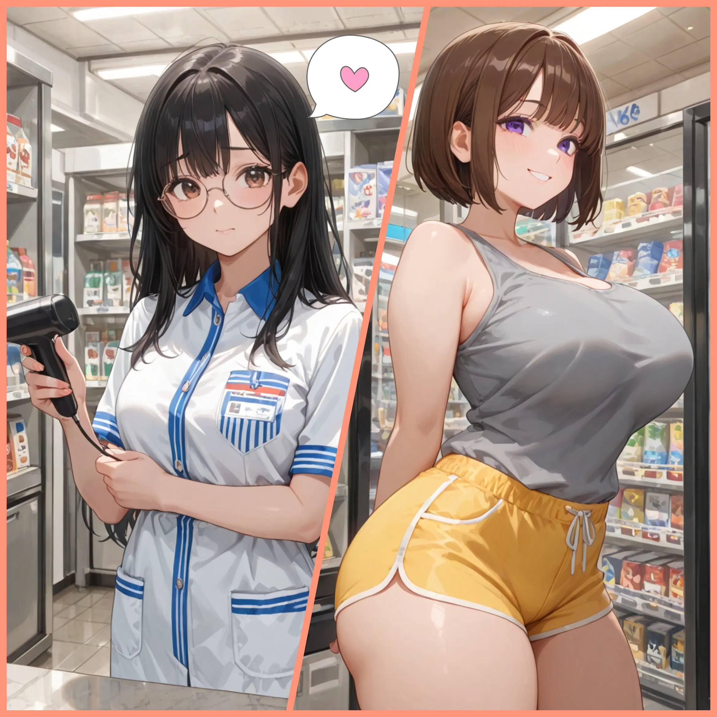 Yuriyuri1126의 客に一目惚れ♡