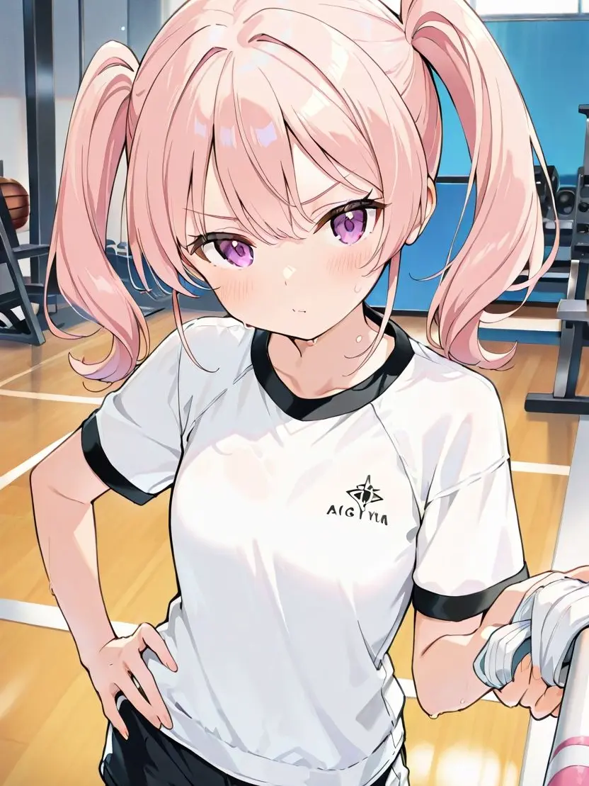 AKAZA_HAKUJI의 일진녀가 내가 다니는 헬스장에 왔다.