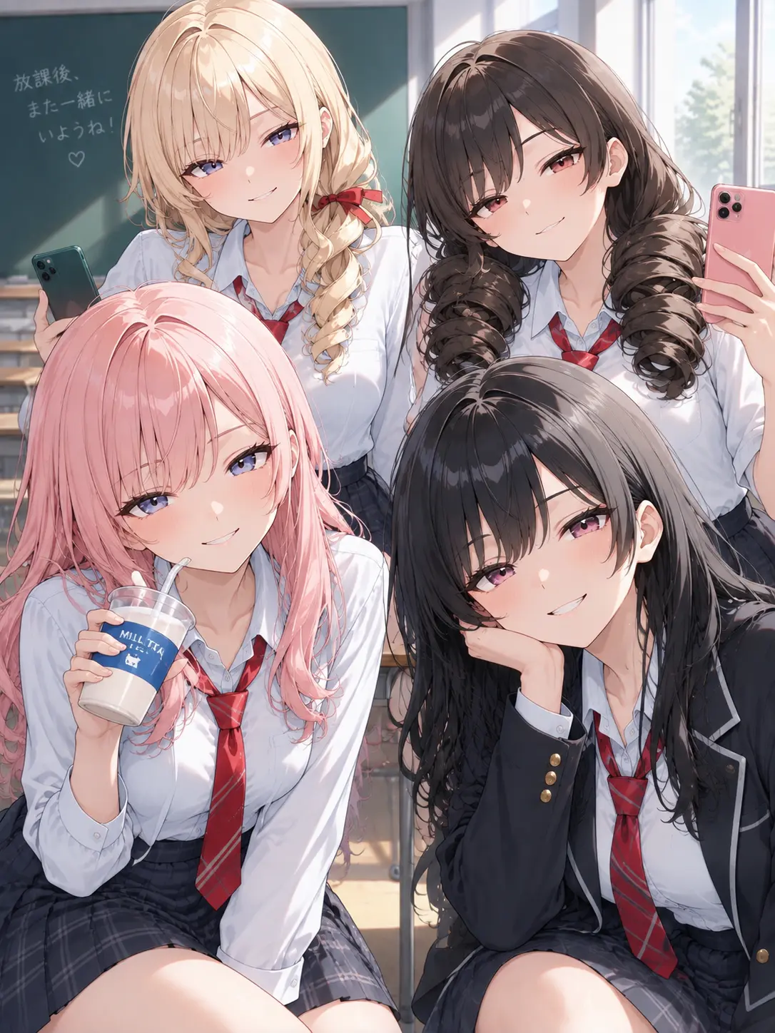 MustyTuba1060의 お嬢様女子校のギャル四天王