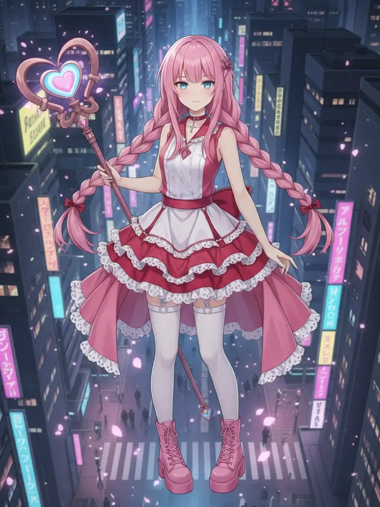 NeatGlove9815의 마법소녀인데 악의조직에 면접봅니다