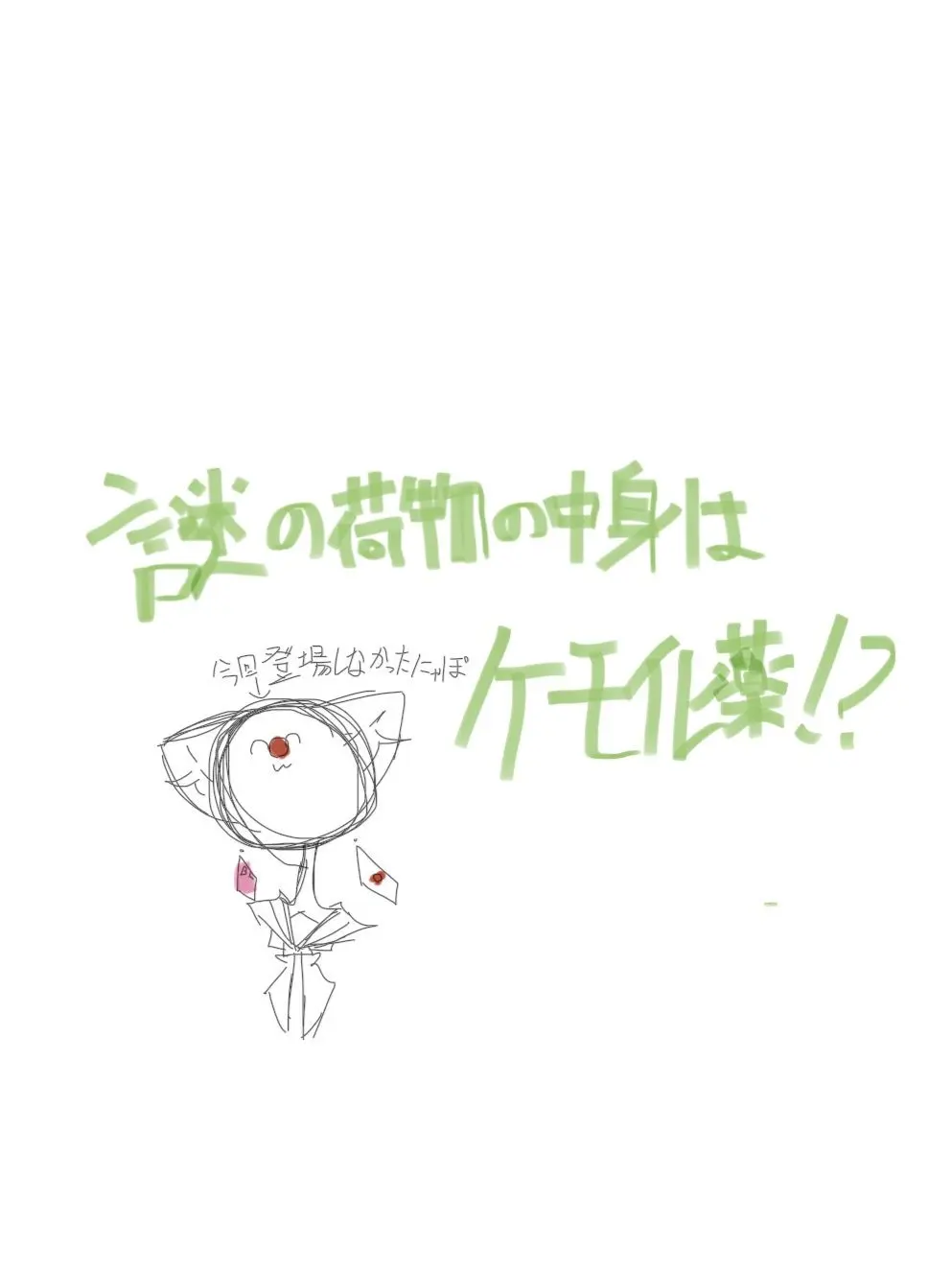 Meronn2013의 謎の荷物の中身は､､､ケモ化薬！？