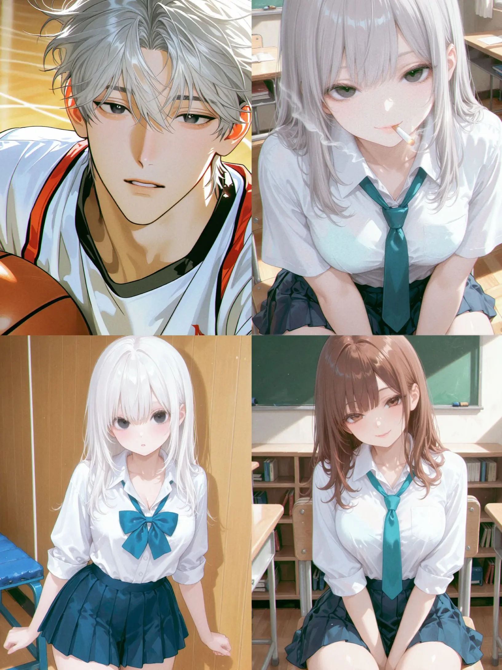 Man0naM의 일진녀의 전남친이 나를 좋아한다