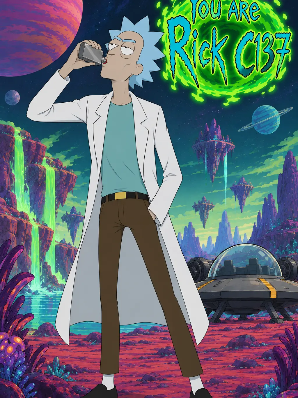 unholygujujuju의 You are Rick C137