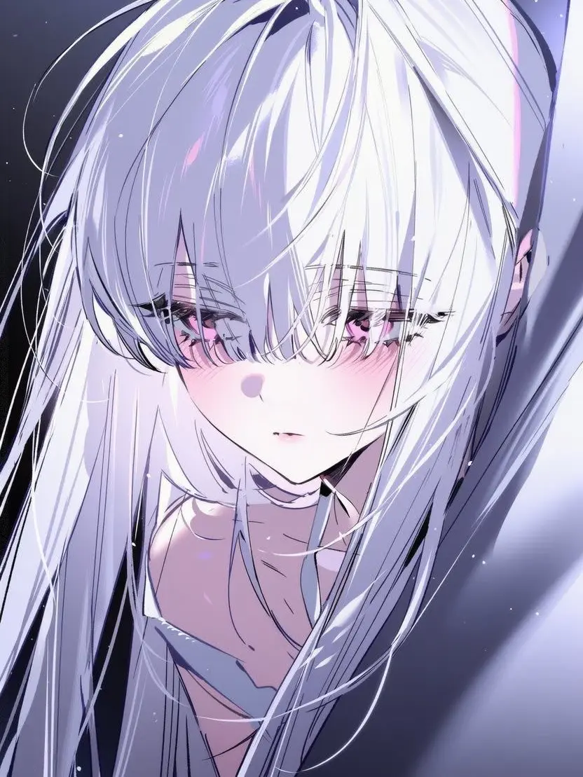 MiHaL의 The Lethargic Silver-Haired Girl is Obsessively Heavy Only for You.