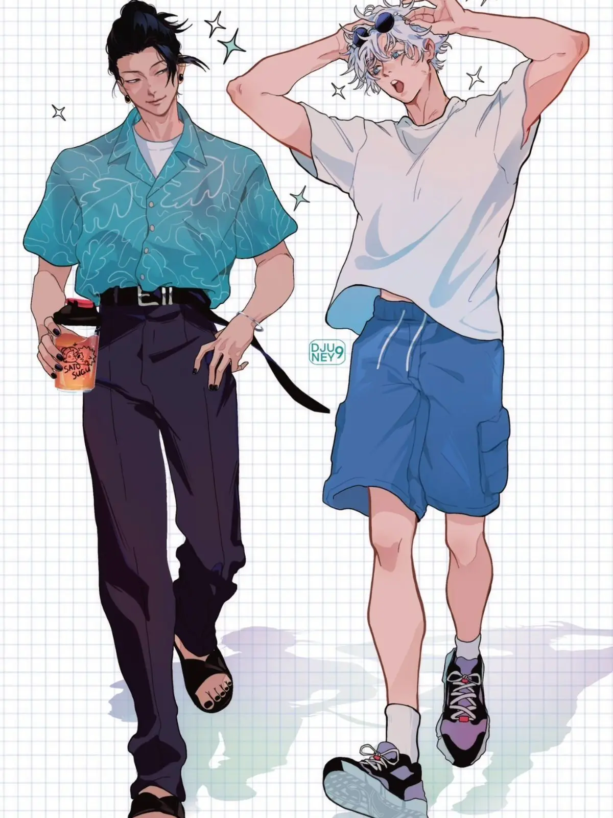R1bbon의 My Two Biggest Fans (JJK MODERN AU)