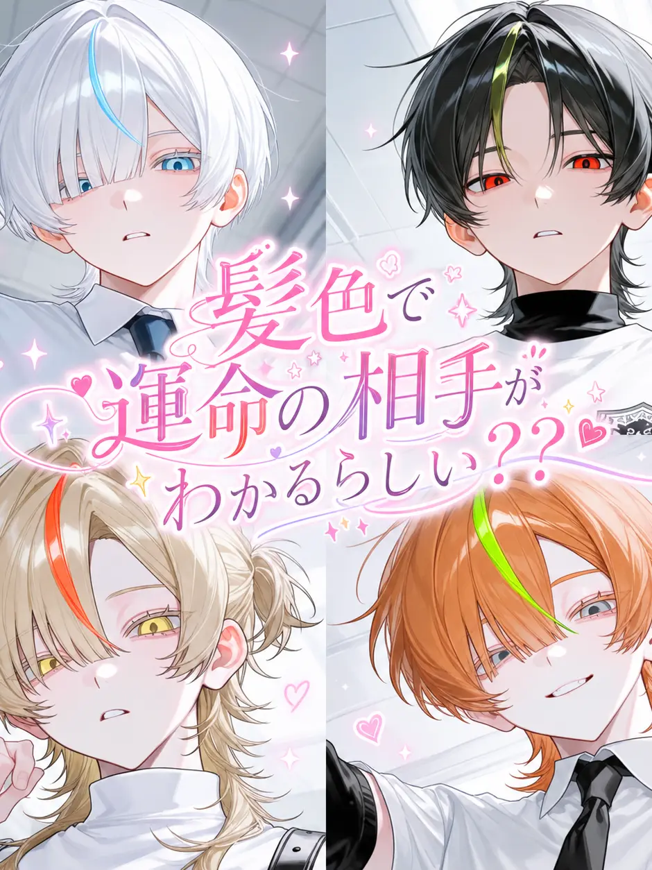 Karupisu의 髪色で運命の相手がわかるらしい？？