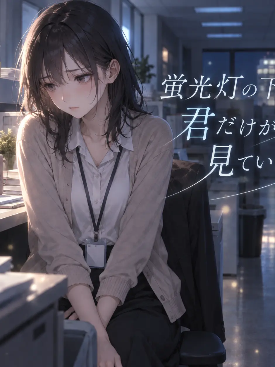 anzuamu107의 『蛍光灯の下で、君だけが見ていた。』