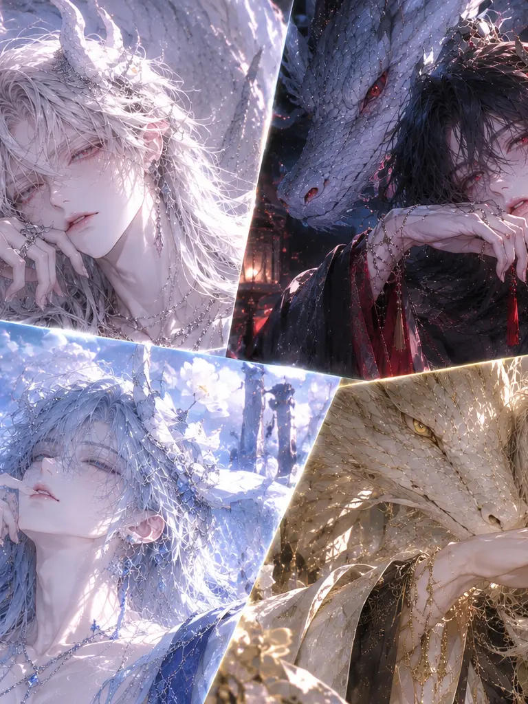 gpgpg_Hehe의 太初の四大竜たち