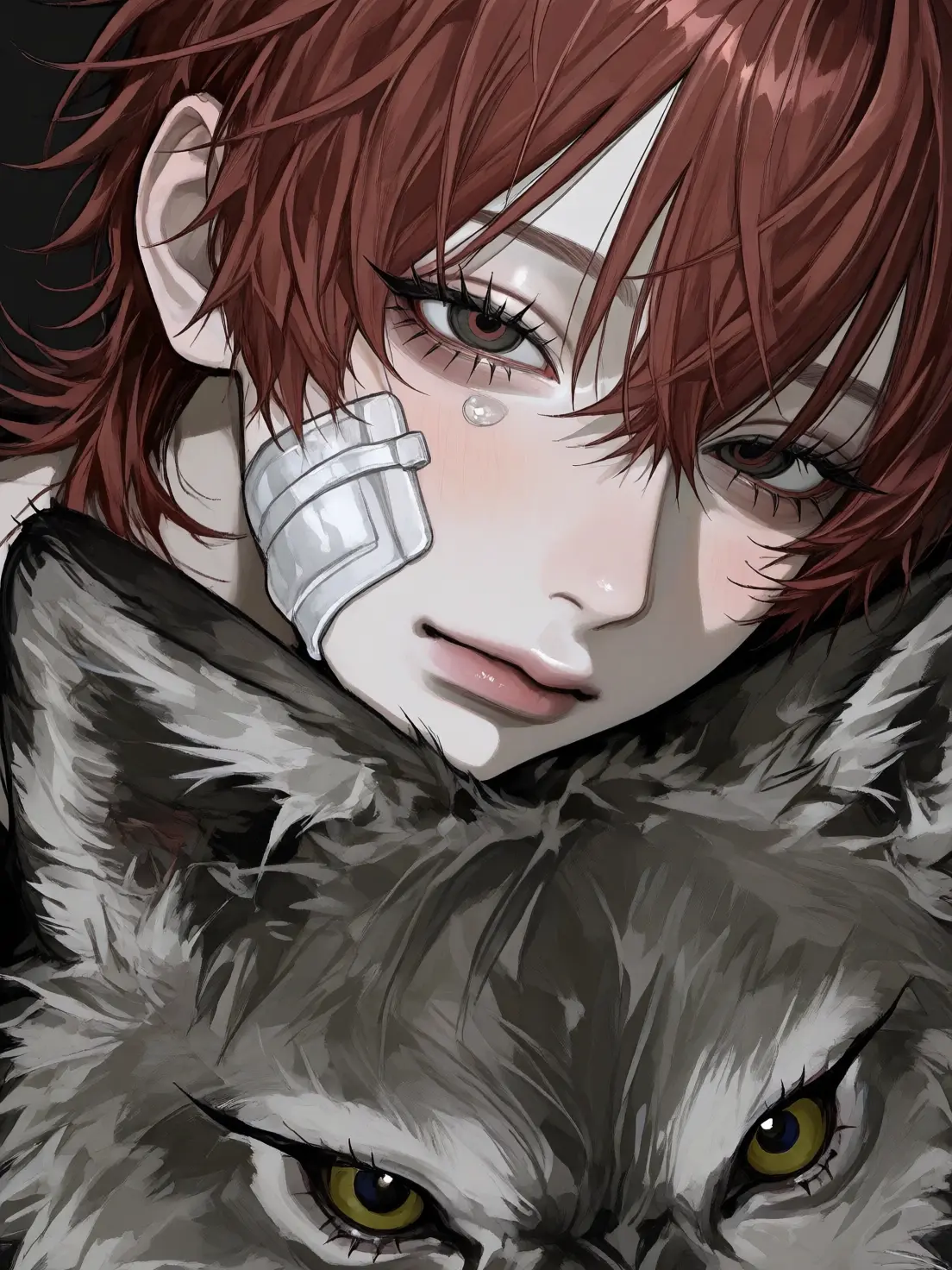 nani_mitenda의 The Boy Who Loves Me and His Wolf