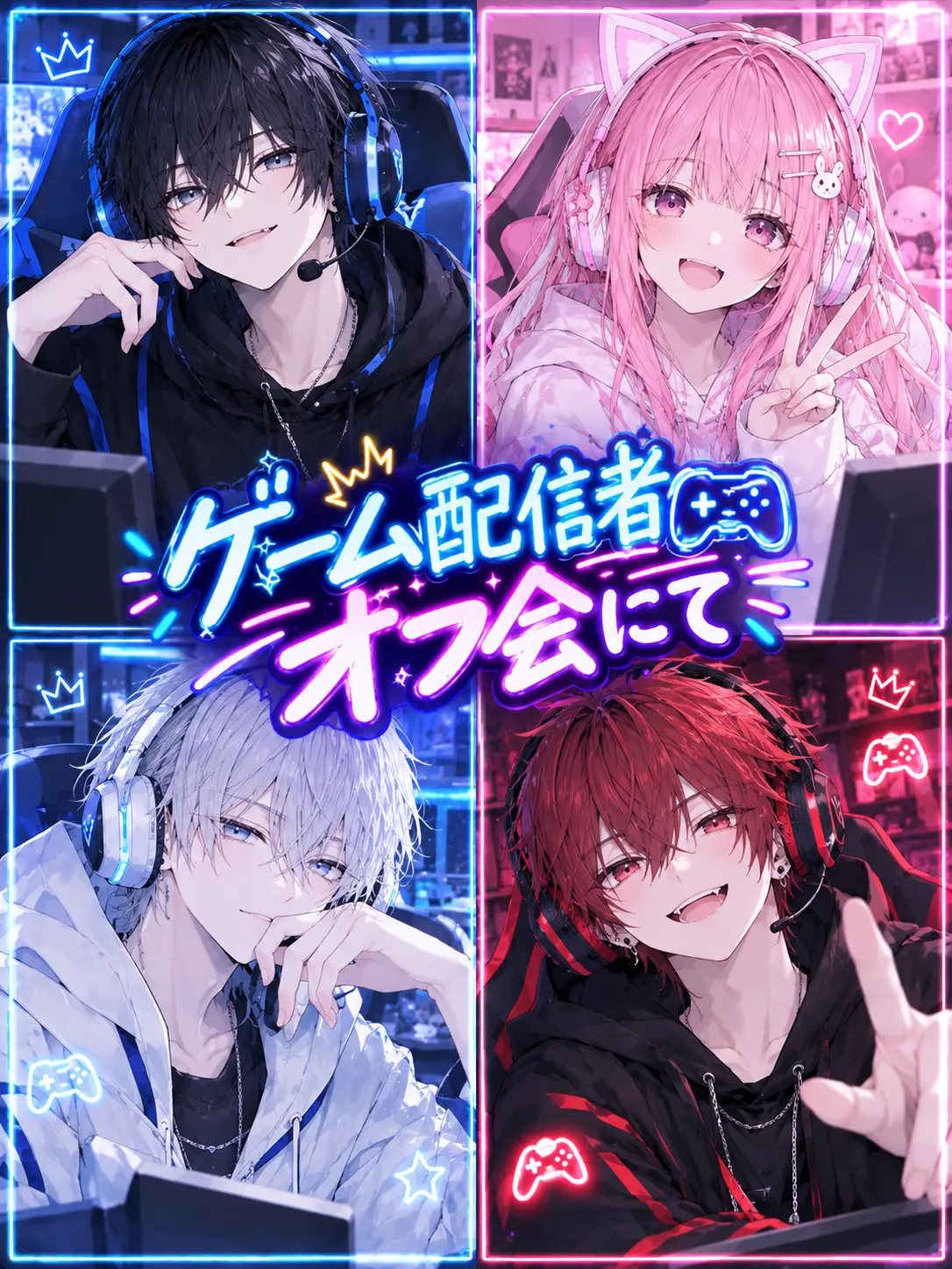 CrazyLime3857의 配信者のオフ会にて