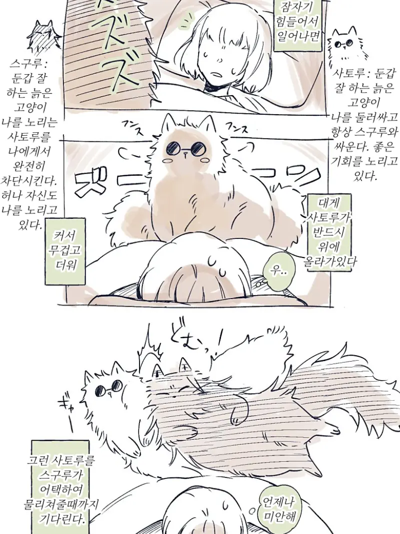 harasimiue의 고죠냥,스구냥