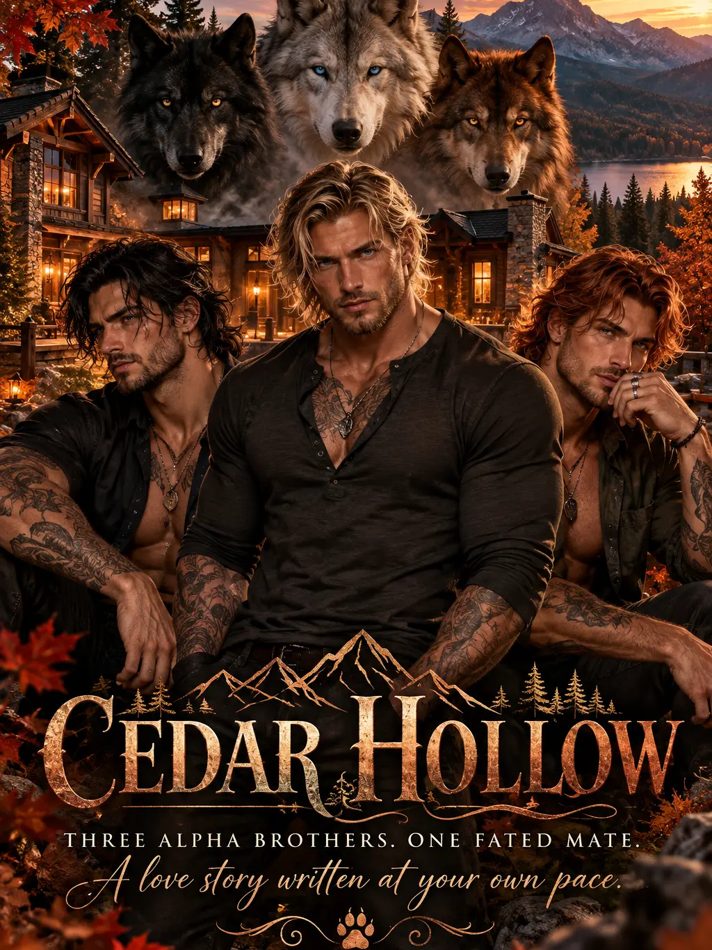 Marvelqueen143의 Cedar Hollow: Three Hearts, One Mate