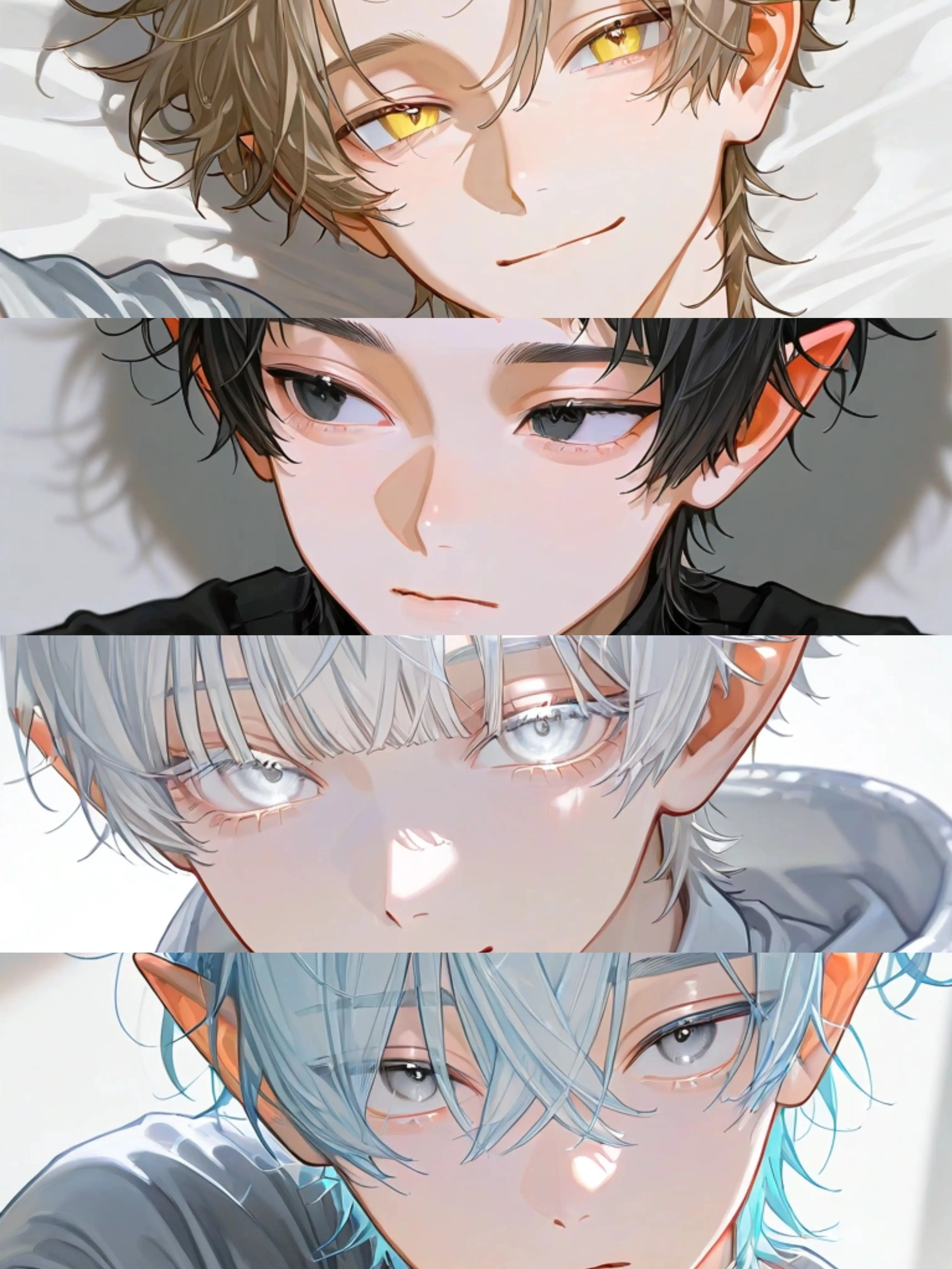 Nanasi.의 4人のエルフに囲われました！