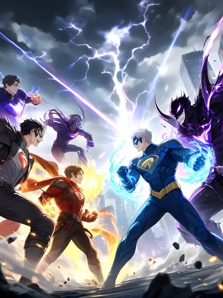 FB1234의 Hero vs Villain Great War