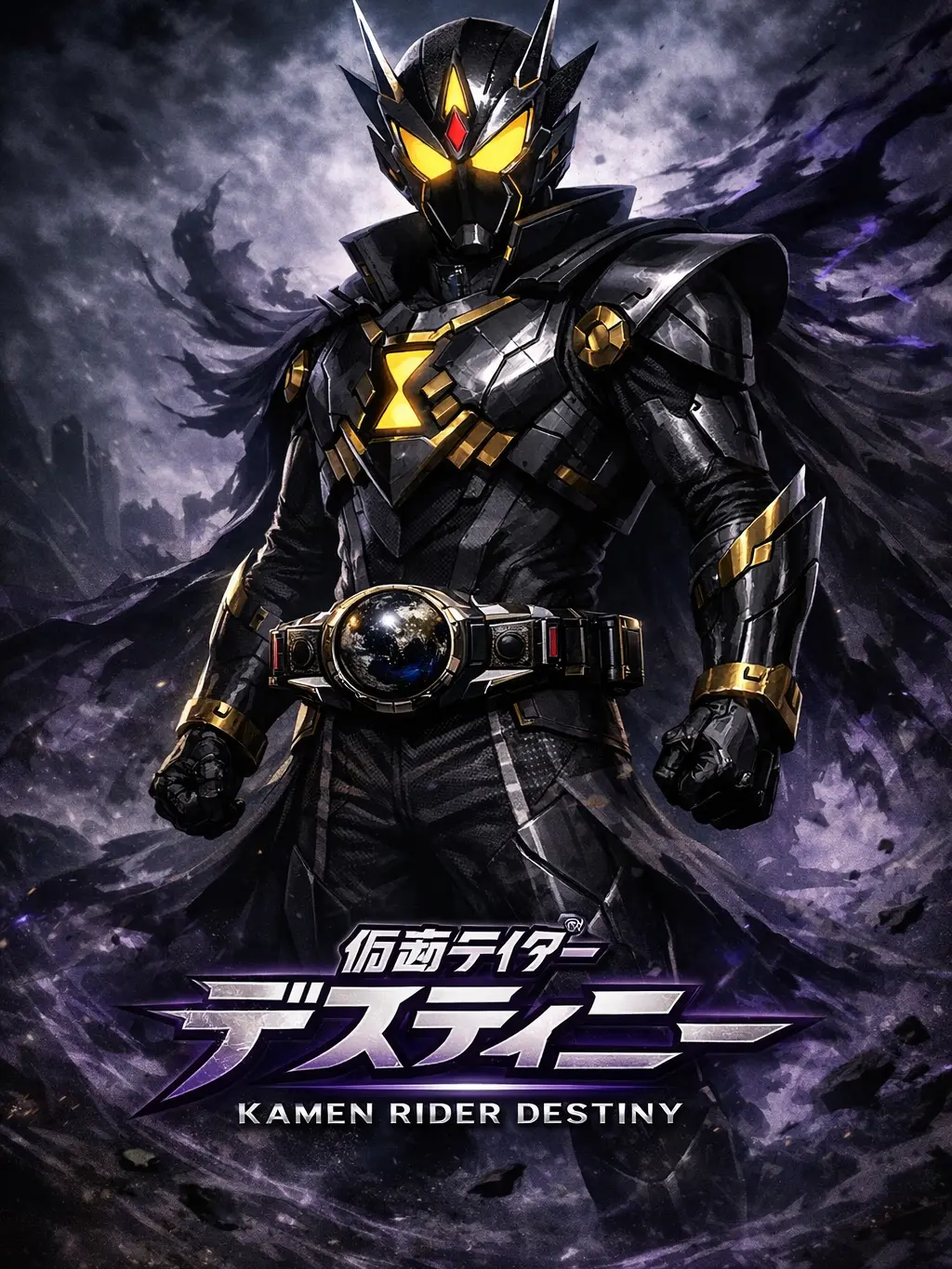 BLACKDESTINY의 新たな仮面ライダー、運命を見るのは君だ！