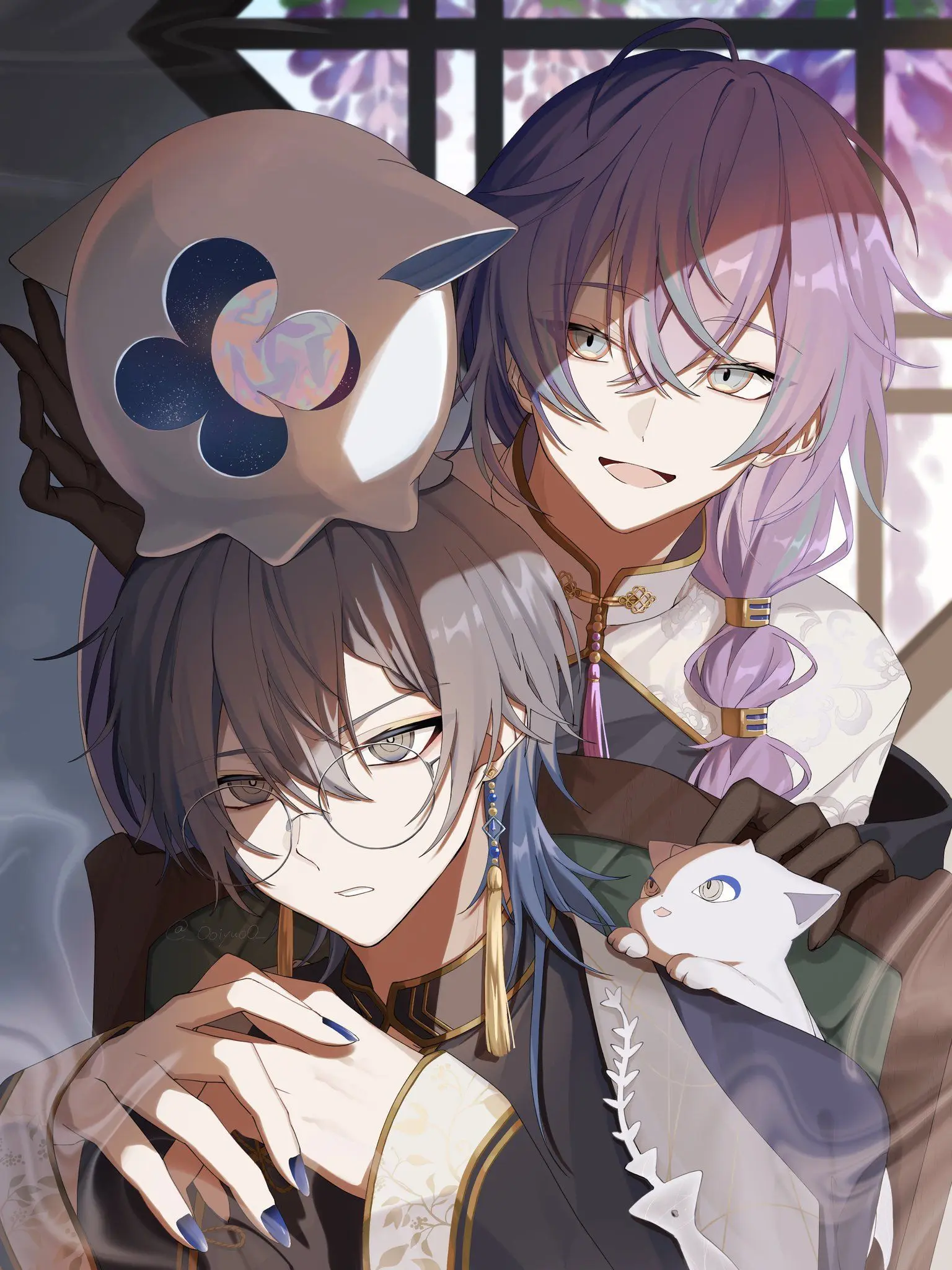 zarigani1010의 蛸と白狼の子