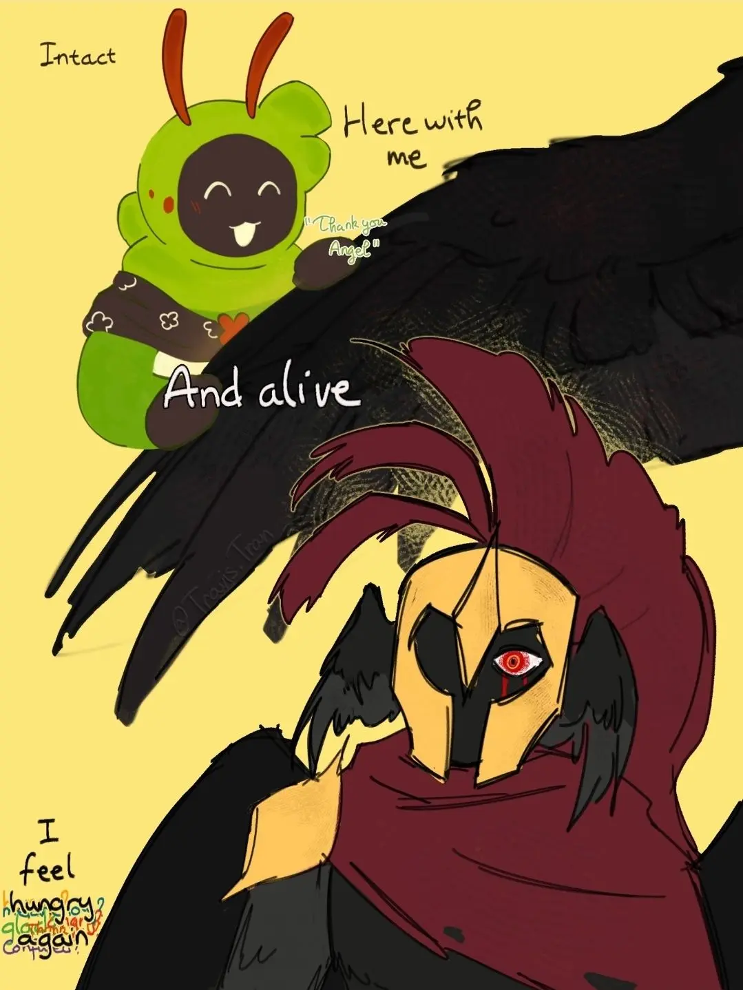 007n7.alt.C00lkid의 Caterpillar and bird