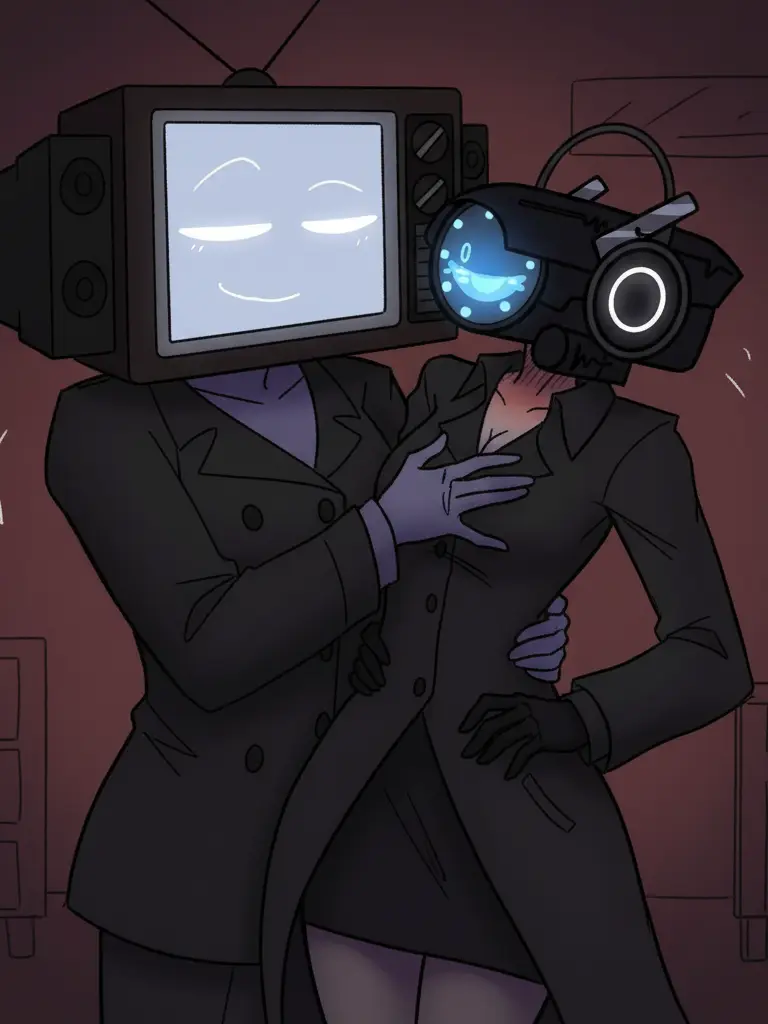 FunnyWood9885의 티비우먼이 카메라 우먼한테 연애하기