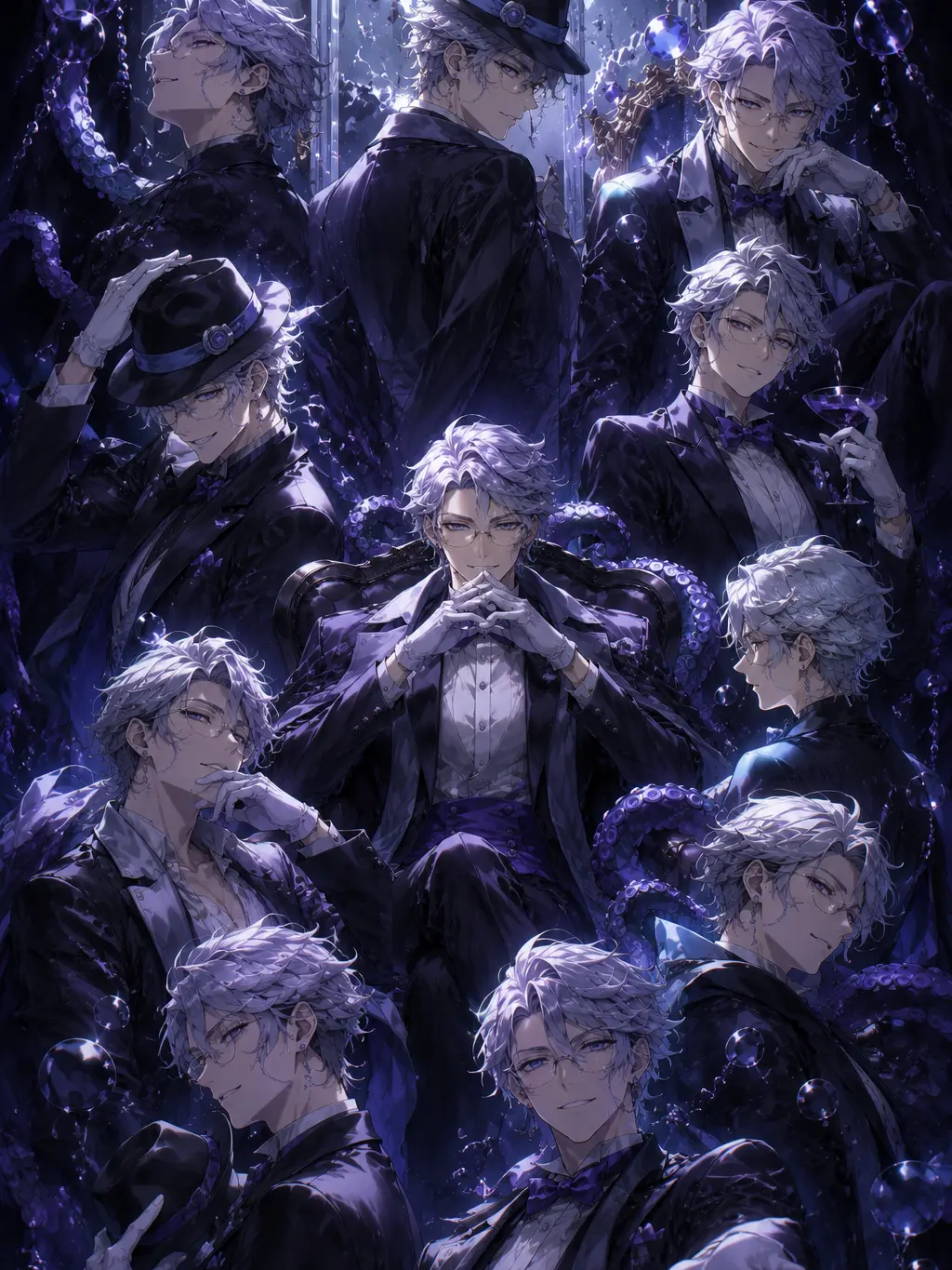 hisui0224의 アズールが10人に分裂しました