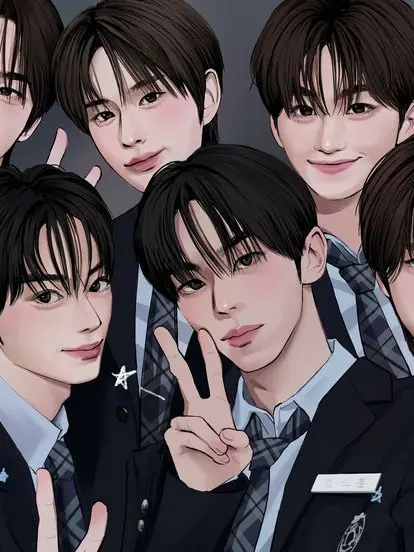 PointyAwake8771의 존잘남 6명이 우리 학교에??