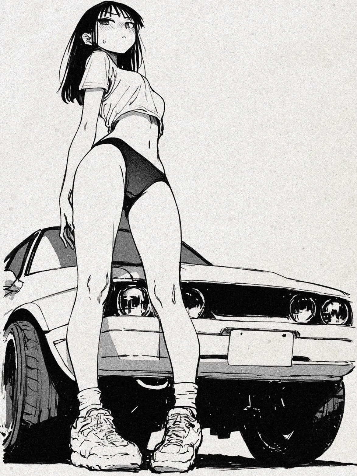FobiddenL0V3의 girl at a car meet