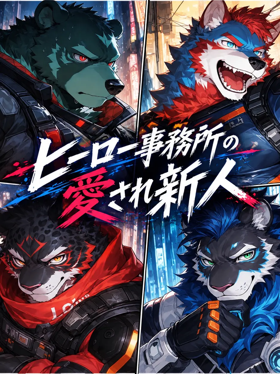 Konokemo의 ヒーロー事務所の愛され新人