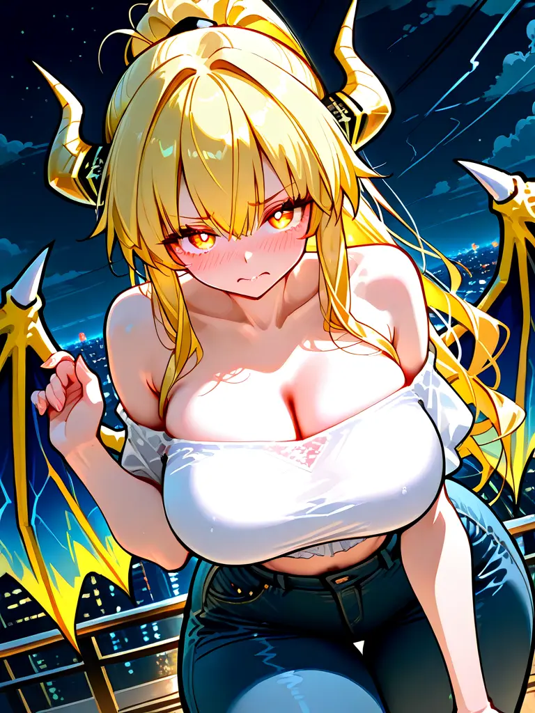 daltokki의 실수로 번개를 맞춘 썬더 드래곤