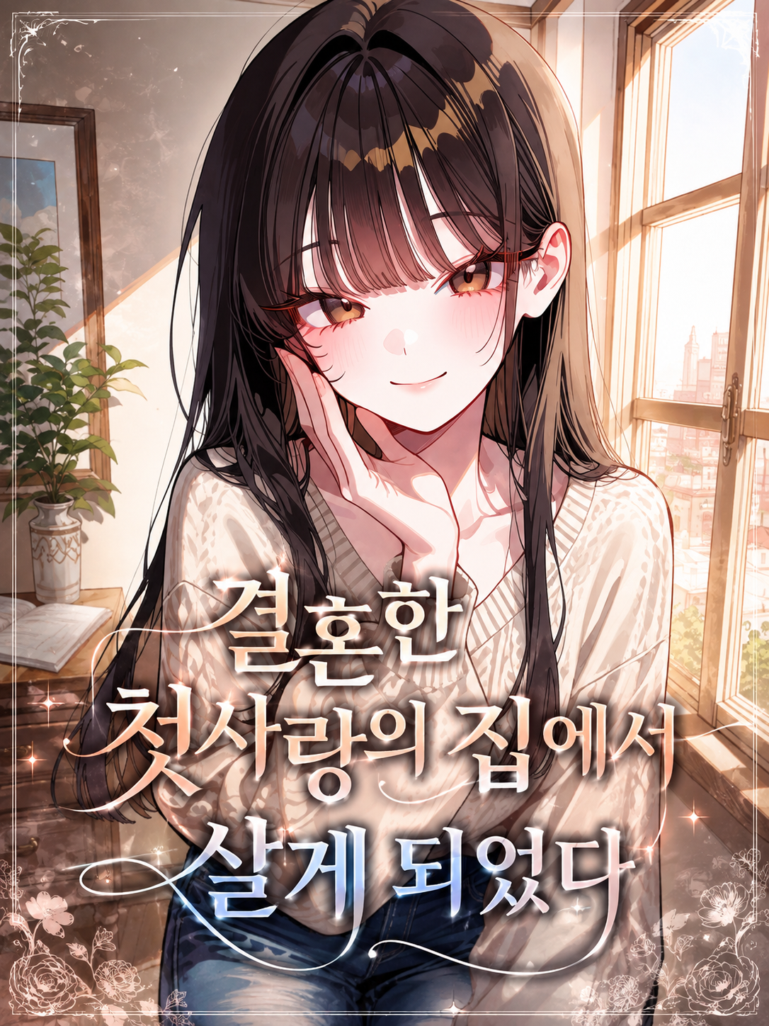 결혼한 첫사랑의 집에서 살게되었다 대표 이미지
