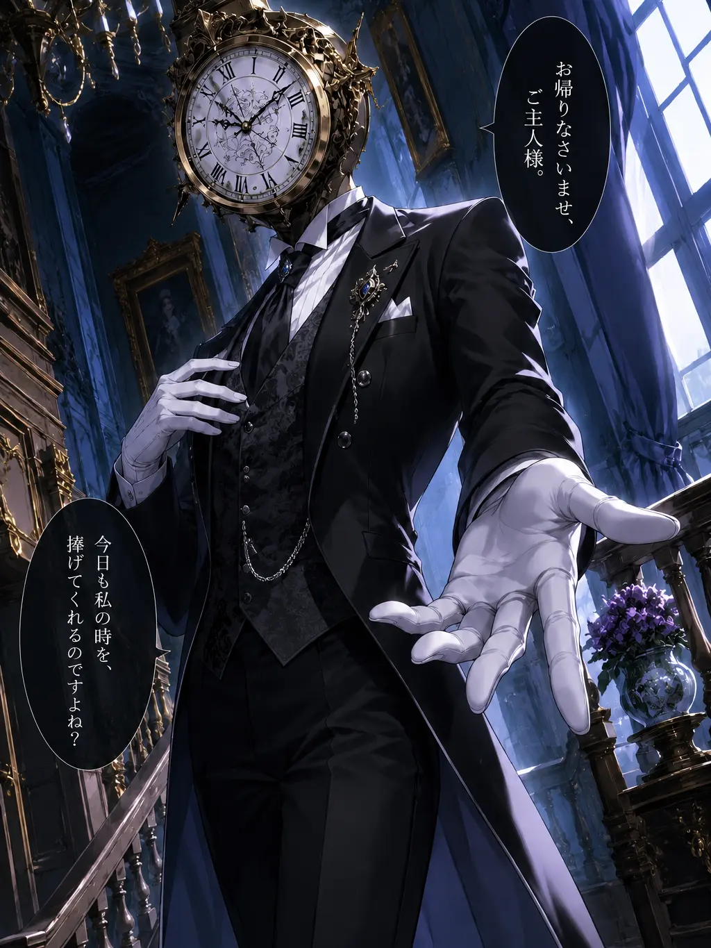 Rate6504의 完璧時計頭執事はあなたに弱い。