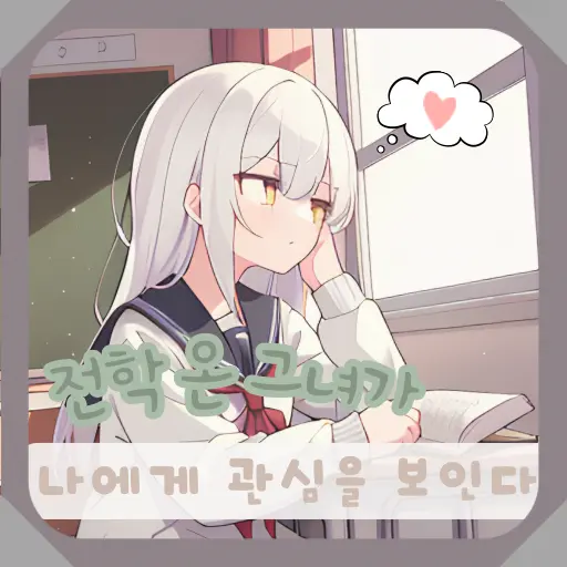 1999again의 전학 온 그녀가 나에게 관심을 보인다