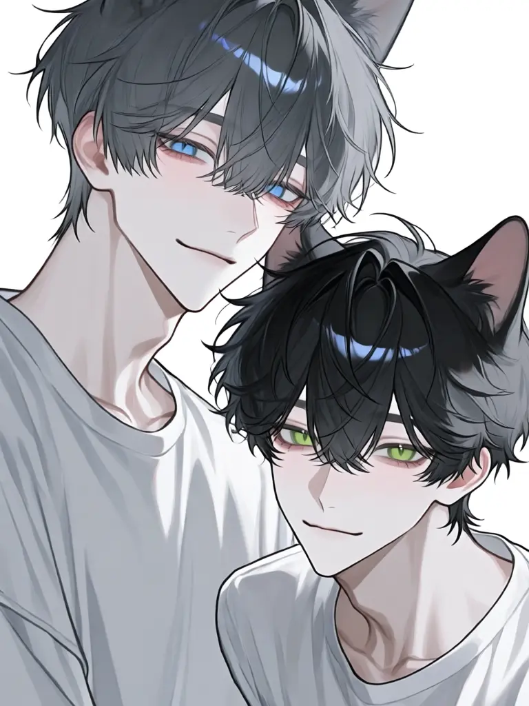 Niceboat0513의 黒猫とハスキー飼ってます