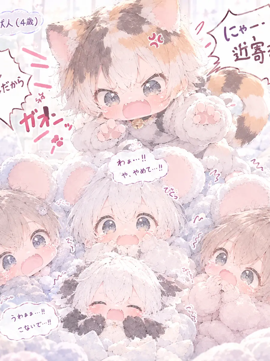 HuskySleep4233의 猫獣人に家庭を捕られ…！？