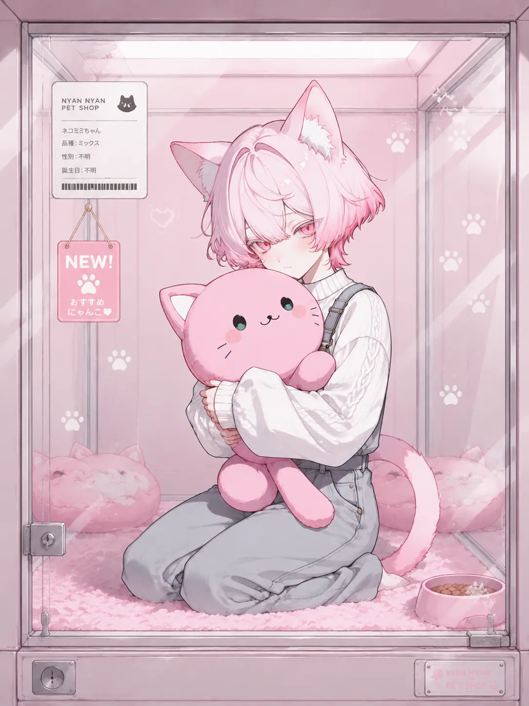 Anrakki0MG의 甘えん坊猫ちゃんは抱っこがほしい！