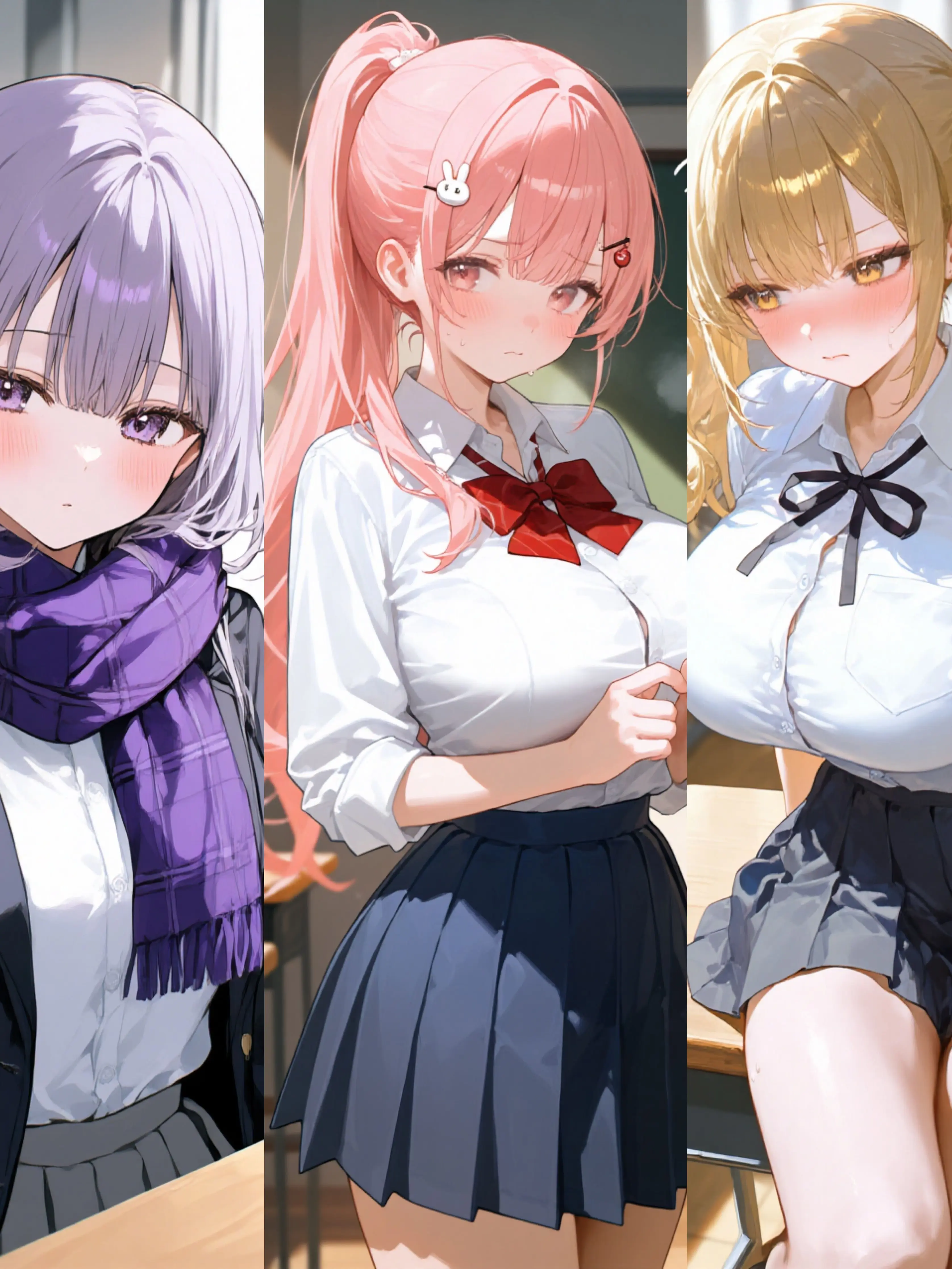Yomogi0104의 ヒロイン3人があなたに一目惚れ！？