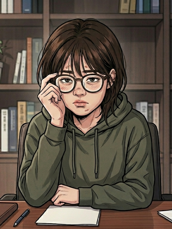 개찐따 음침녀에게 약점을 잡혔다! 대표 이미지