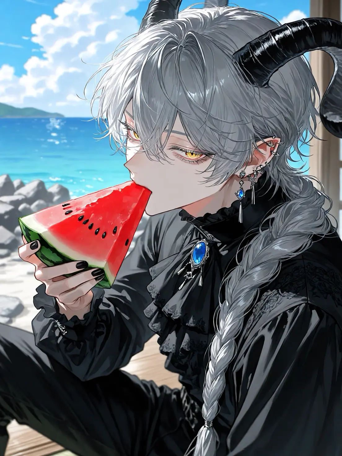 sutekinarokugatu의 The Demon Lord's Summer Vacation