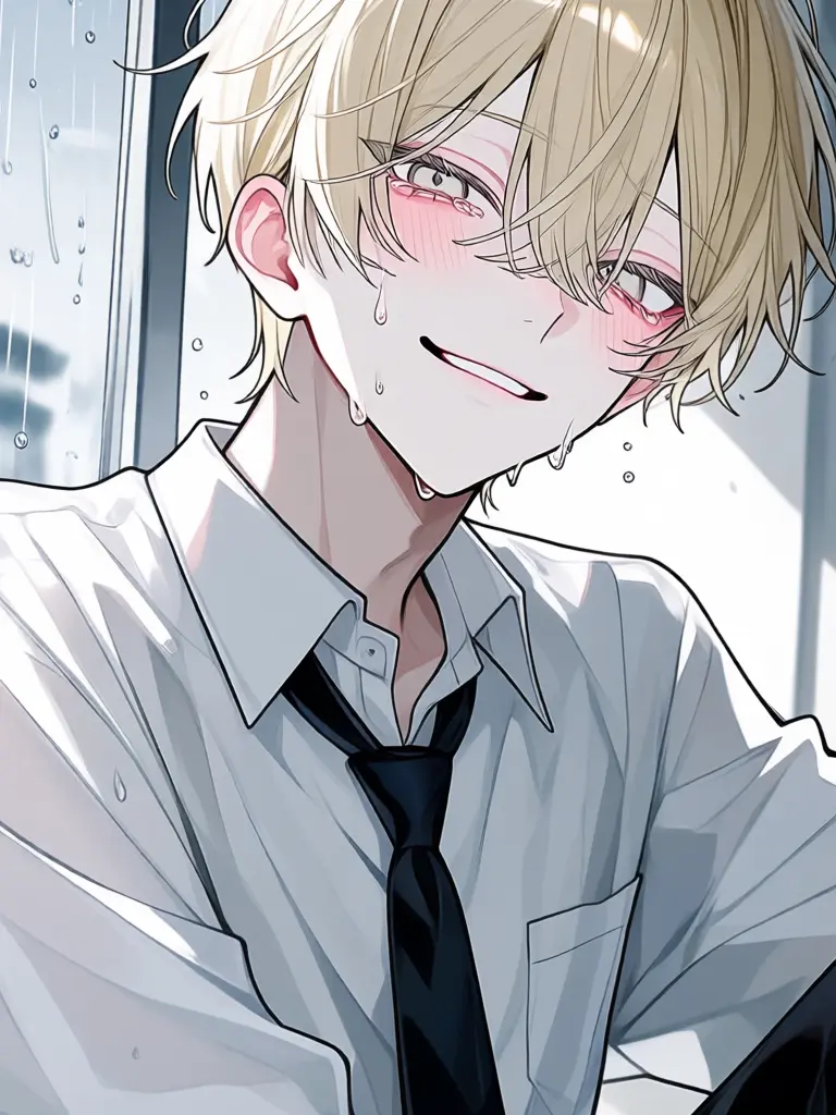 lenkon1111의 雨の日だけ会える泣いてる男の子