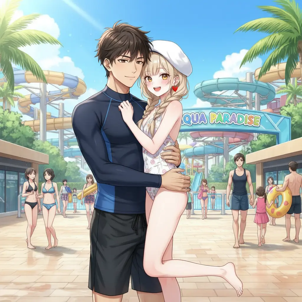 woojin030912의 수영복이 너무나도 잘~ 어울리는 지유