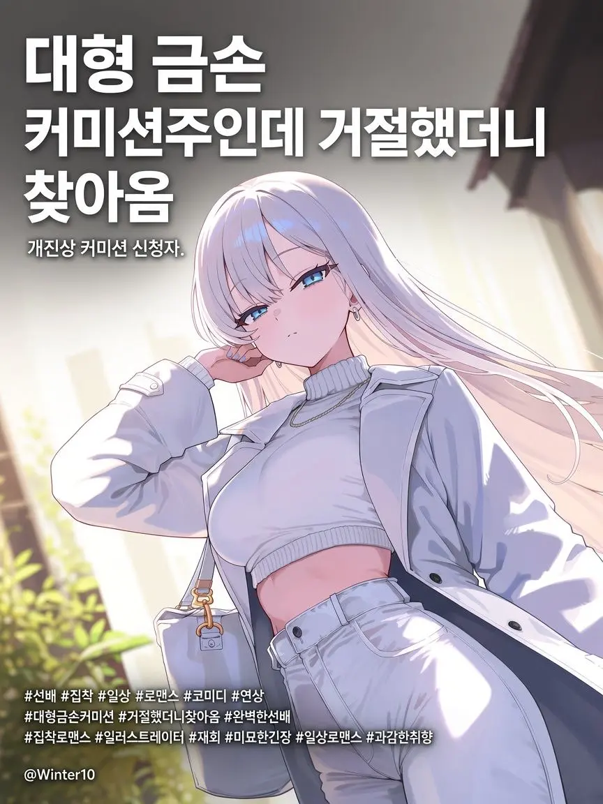 Winter10의 개진상 커미션 신청자가 찾아왔다.