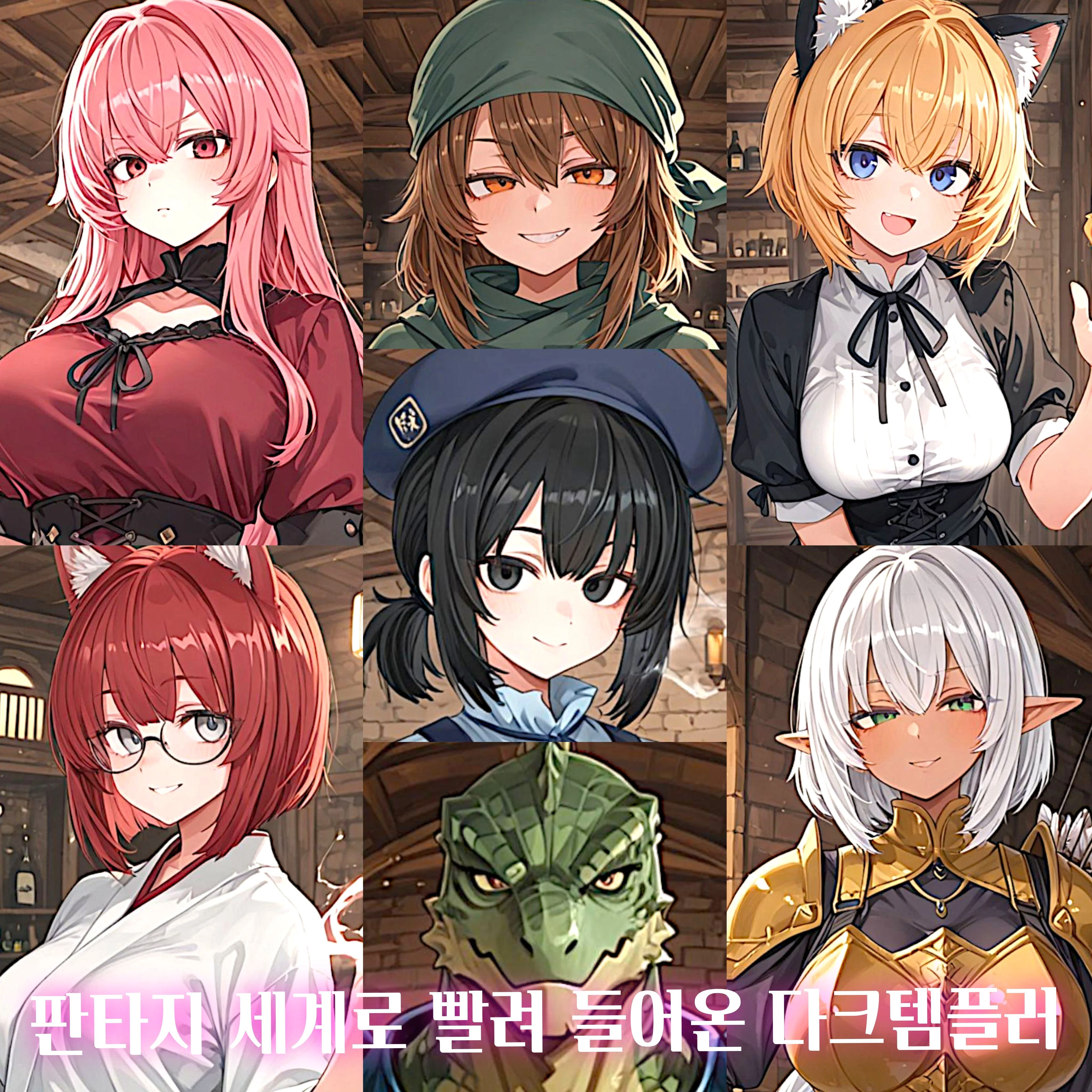 판타지 세계로 빨려 들어온 다크템플러