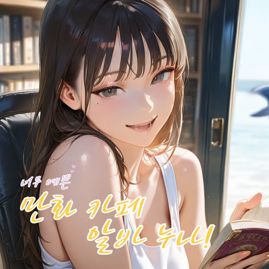 tae_0의 너무 예쁜 만화카페 알바 누나