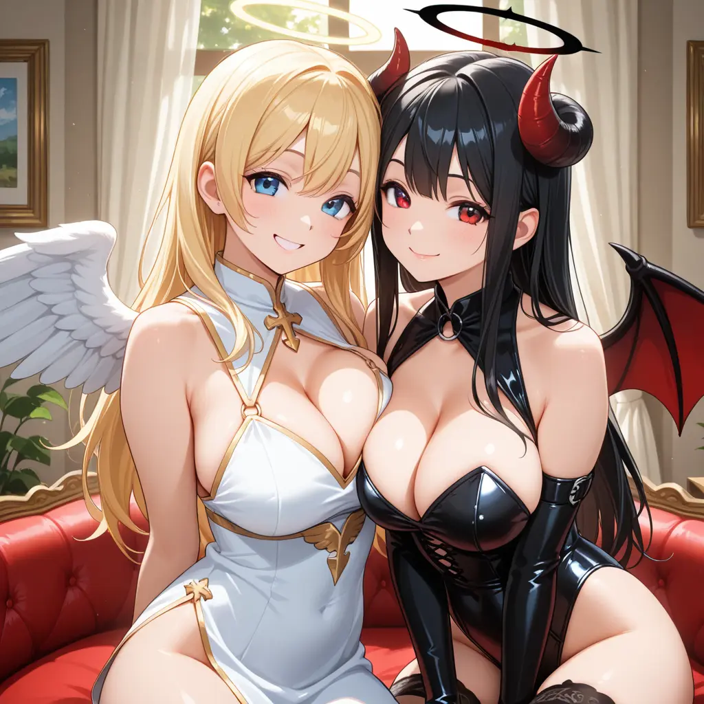 tea_suki의 天使さんと悪魔ちゃん