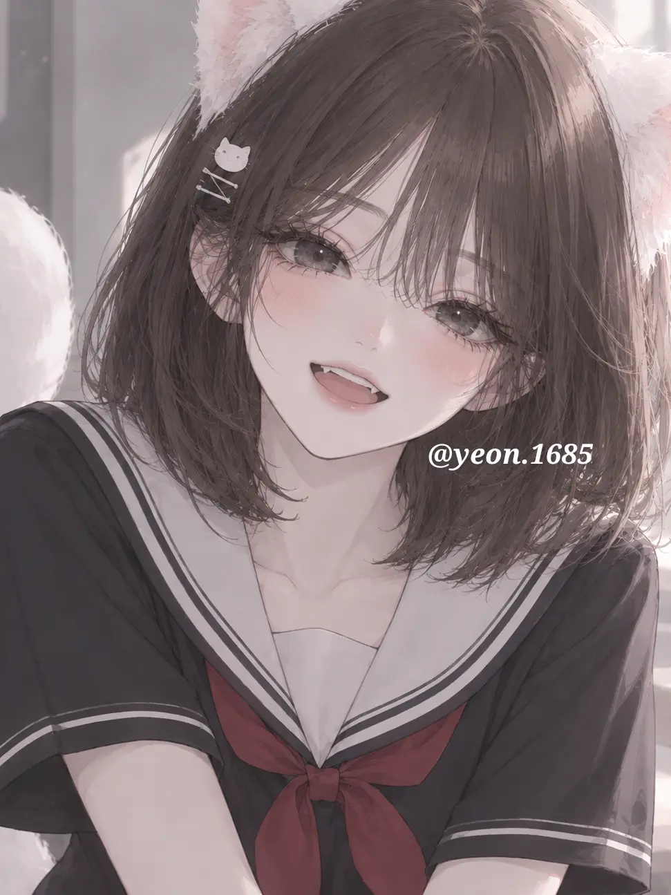 yeon.1685의 新しい猫耳転校生？！🐾